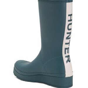 DEAL! new HUNTER Play Tall Rain Boots in dark green for women 261 7S4
